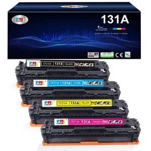 lot 11529 image: PM Colori 4-Pack HP 131A Toner Cartridges