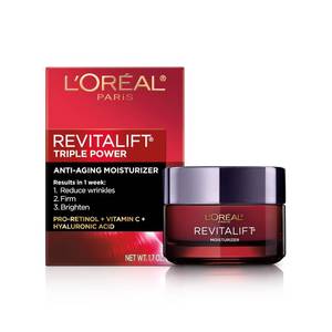 lot 12003 image: LOreal Paris Revitalift Triple Power Anti-Aging Moisturizer 1.7 Oz