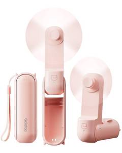 lot 12034 image: Gaiatop Portable Handheld Fan, 3-in-1 Foldable