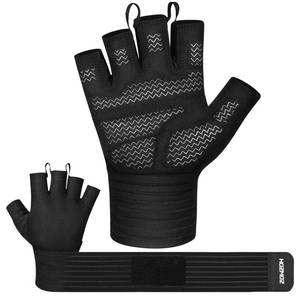 lot 12042 image: HOZMOZ Weight Lifting Gloves with Wrist Support XL