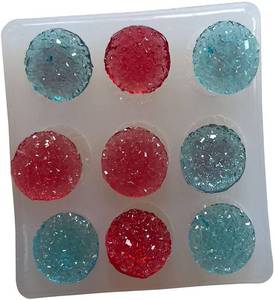 lot 12074 image: Szcelling Silicone Resin Mold 12mm Cabochon
