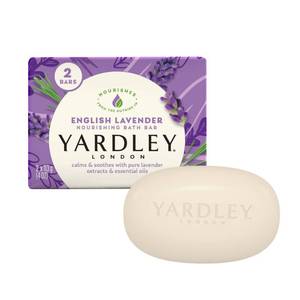 lot 12080 image: Yardley Bar Soap English Lavender 2 Count