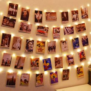 lot 12100 image: HXWEIYE 120LED Photo Clips String Light, 40Ft USB