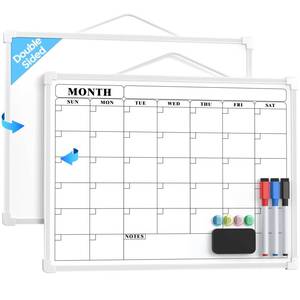 lot 12446 image: MaxGear Double-Sided Dry Erase Board 16x12