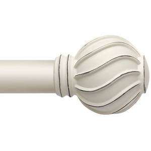 lot 13742 image: Heavy Duty Adjustable Curtain Rod 32-150