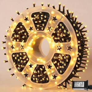 lot 13753 image: YEGUO 165ft 500 LED Christmas String Lights Warm White
