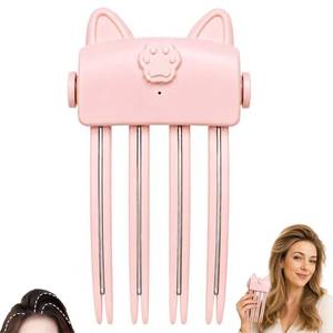 lot 14017 image: Zethalyn Wireless Heated Root Lift Clip Pink