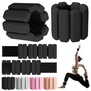 lot 14025 image: GALLIA Adjustable Wrist Weights, 2-Pack, 2lb