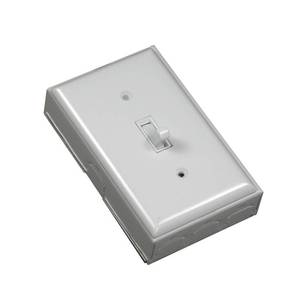 lot 14034 image: Legrand Wiremold 700 Series Metal Raceway Toggle Switch Kit