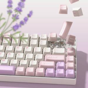 lot 14069 image: Womier Mechanica Keyboard Keycaps Pink Cherry