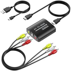 lot 14073 image: GINGIN RCA to HDMI Converter with Cables