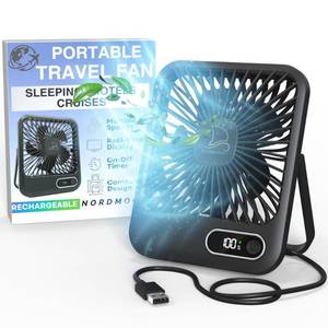 lot 14089 image: Nordmoose USB-C Rechargeable Travel Fan