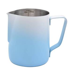 lot 14092 image: SIPLIV Stainless Steel Milk Frothing Pitcher 12 oz