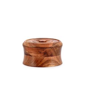 lot 14488 image: BHAVATU Acacia Wood Jewelry Box 5 x 5 x 3