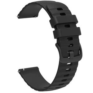 lot 14489 image: FanTEK Silicone Watch Bands 18mm 20mm 22mm Quick Release
