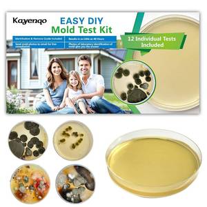 lot 17604 image: Kayenqo Mold Test Kit - 12 Tests with ID Guide