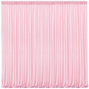 lot 17659 image: Wish Care Pink Backdrop Curtains 16x10 FT
