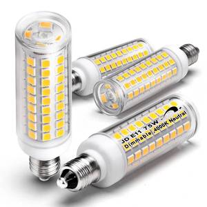lot 18005 image: ALIDE Dimmable E11 LED Bulbs 7W 750lm 4000K
