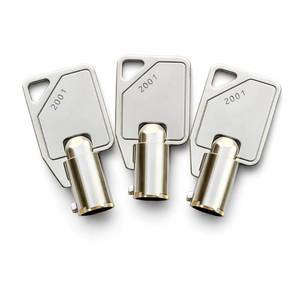 lot 18011 image: Rolvyns 3-Pack Tubular Replacement Keys Code 2001-2100