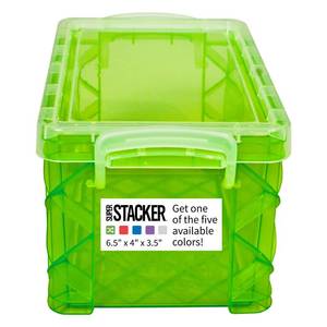 lot 18468 image: Super Stacker Index Card Box, 3 x 5 Inch