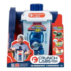 lot 19881 image: Crunch Labs The Crunchinator by Mark Rober  Crunch  Smoosh  Squeeze & Pop Objects  Harness The Awesome Kid Power Ages 8