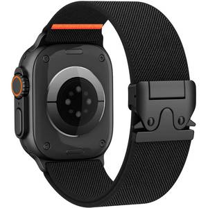 lot 20404 image: Elastic Sport Band for Apple Watch Ultra 321 Bands 49mm 46mm 45mm 44mm 42mm 41mm 40mm 38mm Men Women, Adjustable Parachute Buckle Nylon Fabric Wristband for iWatch Series 11 10 SE 9 8 7 6 5 4 3