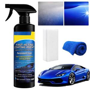 lot 20414 image: Quick Effect Coating Agent for Cars,Car Ceramic Coating Spray,2026 Upgrade Nano Quick Coat Restore Spray,Extremely Hydrophobic & High Gloss Shine,16.9 floz