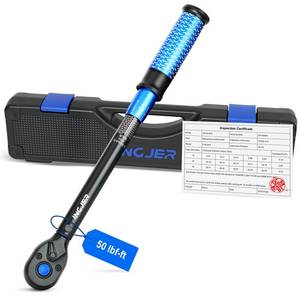 lot 20444 image: INGJER 38 Torque Wrench, 5-50Ft.Lb, UPGRADE torque wrench car