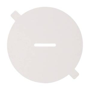 lot 20486 image: CandMak Candle Dust Covers - 160pcs Blank White Matte Lids with Pull Tab for Candle Making (3)
