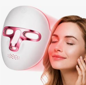 lot 1763 image: Red light face mask no brand