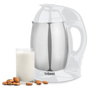 lot 1799 image: Tribest Soyabella SB-130 Deluxe Automatic Nut Milk Maker & Soy Milk Maker Machine, WhiteStainless Steel