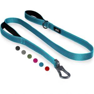 lot 2201 image: Twoear 6FT 1IN Heavy Duty Dog Leash for Large Dogs with 2 Padded Handles