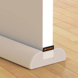 lot 7860 image: MAGZO Under Door Draft Stopper, 30 Inch Adjustable