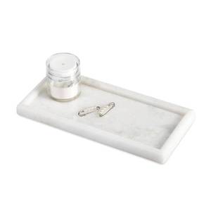 lot 7862 image: Koville African Natural Marble Tray 10x5