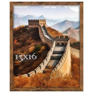 lot 7867 image: Picrit 13x16 Picture Frame, Brown