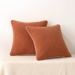 lot 7900 image: Amazon Basics Boucle Throw Pillow Covers 18x18in Pack of 2