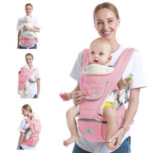lot 7905 image: Ocanoiy Baby Hip Seat Carrier, Pink