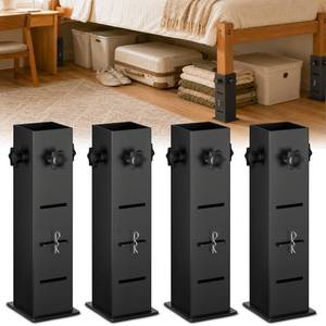 lot 7916 image: YUEYIN Heavy Duty Bed Risers, 1.5 to 2.2 Fits