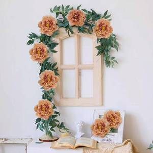 lot 7923 image: DH EYB Artificial Peony Flowers 20 Pack with Stems