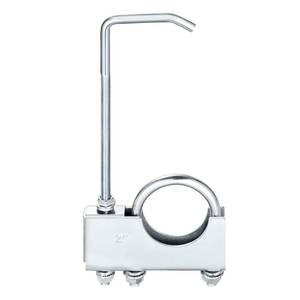 lot 8254 image: 2 Universal Exhaust Clamp With Hanger