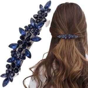 lot 8272 image: Joez Wonderful Rhinestone Hair Clip Blue