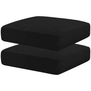 lot 8286 image: MAXIJIN Velvet Stretch Cushion Covers 2-Piece Set