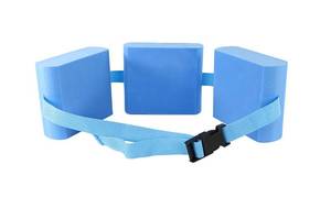 lot 9007 image: CanDo 20-4002B Swim Belt with Three Oval Floats, 1 Count (Pack of 1), Blue