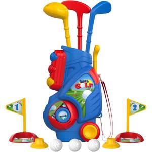 lot 9009 image: Liberry Toddler Golf Clubs Set Toy for 1 2 3 4 Years Old Boys Girls, Blue