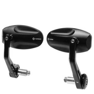 lot 11560 image: FENRIR CNC Aluminum Motorcycle Bar End Mirrors 22mm