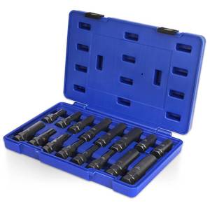 lot 11563 image: PlatinumEdge Lug Nut Key Set, 16-Piece Cr-Mo Steel