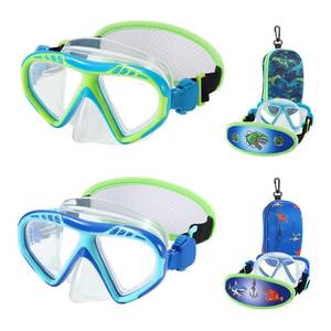 lot 13759 image: RUIGAO Toddler Swimming Goggles 2-Pack Shark & Dino