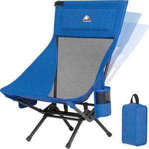 lot 13768 image: HAAGEEP Armless Rocking Camping Chair 500 lbs