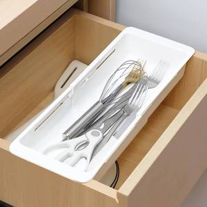 lot 13770 image: Gulfmew 2 Pack Deep Drawer Organizer 12.4-17.7 In