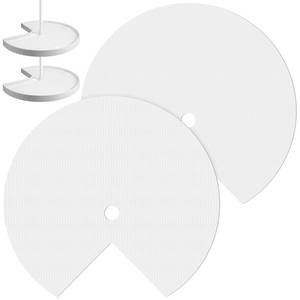lot 14104 image: Innconee Lazy Susan Shelf Liner 27 Inch 2-Pack